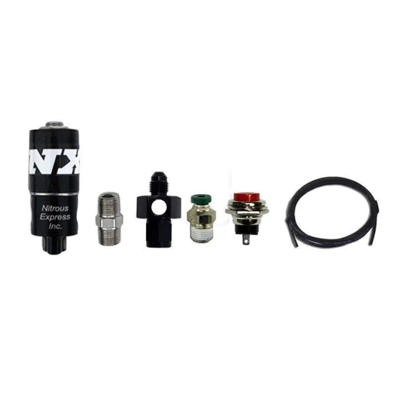 Nitrous Express Nitrous Purge Valve w/Poly Line (6AN) - Main Product View