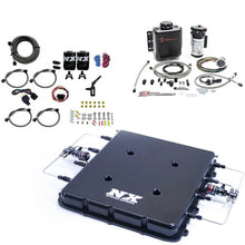 Load image into Gallery viewer, Nitrous Express Nitrous &amp; Water Injection Nitrous Kit w/Billet LT4 Supercharger Lid w/o Bottle - Back View