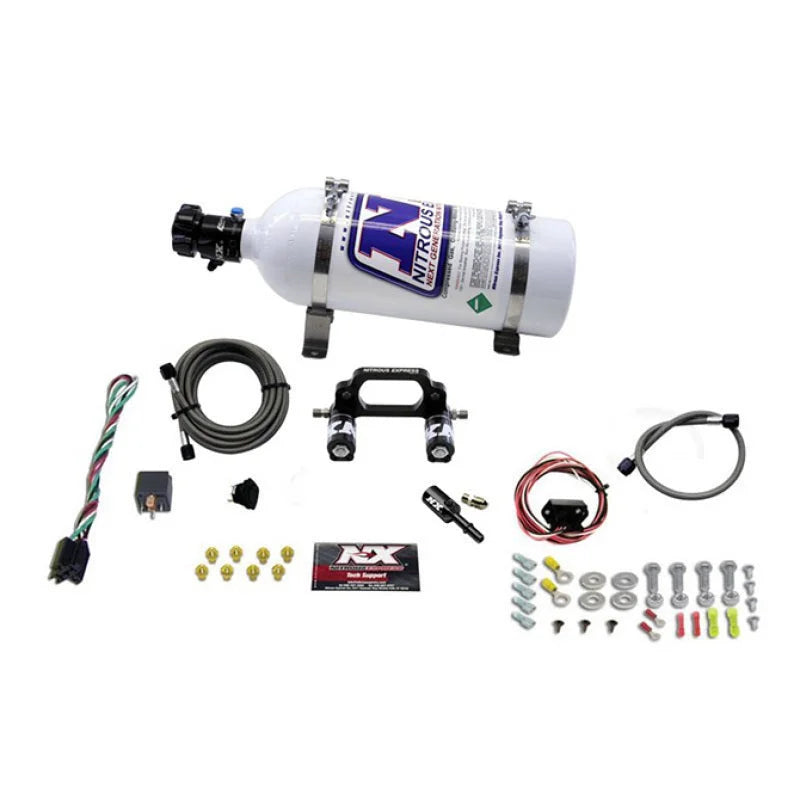 Nitrous Express Polaris RZR 800cc Nitrous Plate Kit w/5.0lb Bottle fits 2008-2014 Polaris RZR 800 - Main Product View