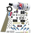 Load image into Gallery viewer, Nitrous Express Pro-Shk/Gas (200-600HP) 2 Fuel 1 Supershark Solenoid Nitrous Kit w/10lb Bottle - Side View