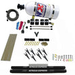 Load image into Gallery viewer, Nitrous Express Pro-Shk/Gas 4 Solenoids Nitrous Kit (200-600HP) w/Rails and 10lb Bottle - Side View