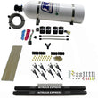 Load image into Gallery viewer, Nitrous Express Pro-Shk/Gas 4 Solenoids Nitrous Kit (200-600HP) w/Rails and 15lb Bottle - Main Product View