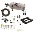 Load image into Gallery viewer, Nitrous Express Q-Jet/Holley Spread Bore Hitman Nitrous Kit (100-150-200HP) w/10lb Bottle - Side View
