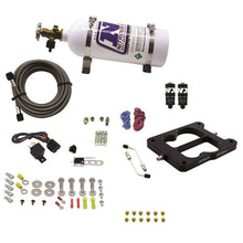 Load image into Gallery viewer, Nitrous Express Q-Jet/Holley Spread Bore Hitman Nitrous Kit (100-150-200HP) w/Composite Bottle - Main Product View