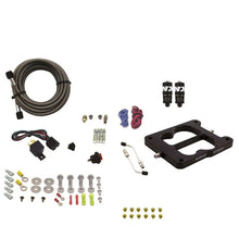 Load image into Gallery viewer, Nitrous Express Q-Jet/Holley Spread Bore Hitman Nitrous Kit (100-200HP) w/o Bottle - Main Product View