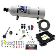 Load image into Gallery viewer, Nitrous Express Q-Jet/Holley Spread Bore Hitman Plus Nitrous Kit (50-200HP) w/15lb Bottle - Main Product View