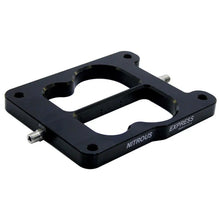 Load image into Gallery viewer, Nitrous Express Q-Jet/Spread Bore Hitman Nitrous Plate Only (100-150-200 HP) - Back View