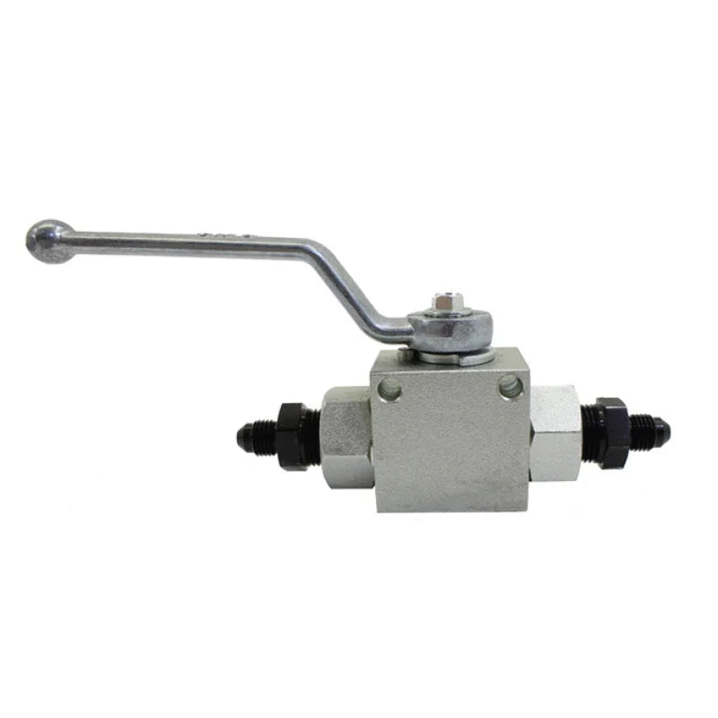 Nitrous Express Remote Shutoff Nitrous Valve 4AN Male Inlet and Outlet - Main Product View