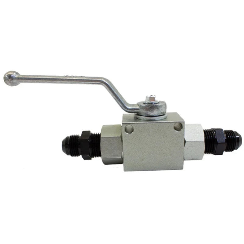Nitrous Express Remote Shutoff Nitrous Valve 8AN Male Inlet and Outlet - Main Product View
