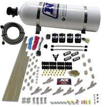 Load image into Gallery viewer, Nitrous Express STD Nozzle Nitrous Kit w/12lb Composite Bottle - Side View