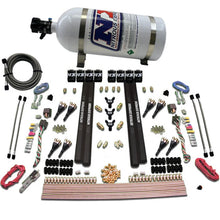 Load image into Gallery viewer, Nitrous Express SX2 Dual Stage 8 Solenoid /Gasoline Nitrous Kit (200-1200HP) w/10lb Bottle - Main Product View