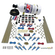 Load image into Gallery viewer, Nitrous Express Shark Dual Stage/Gas 16 Nozzles 8 Solenoids Nitrous Kit (200-1200HP) w/15lb Bottle - Side View