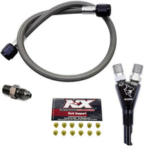 Load image into Gallery viewer, Nitrous Express Shark SHO 400 HP EFI Nozzle w/2ft SHO Hose - Main Product View