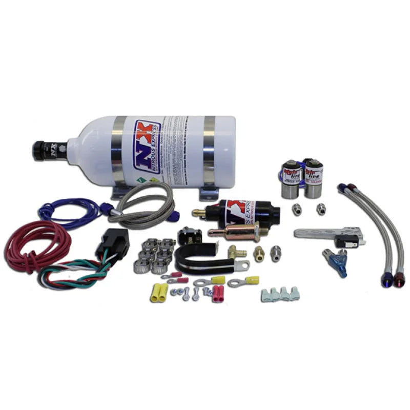 Nitrous Express Single Cyl Mainline Nitrous Kit w/2.5lb Bottle - Main Product View