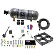 Load image into Gallery viewer, Nitrous Express Single Entry Crossbar 8500 Based Throttle Body Nitrous Kit w/12lb Composite Bottle - Side View