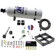 Load image into Gallery viewer, Nitrous Express Single Entry Crossbar 8500 Based Throttle Body Nitrous Kit w/15lb Bottle - Main Product View