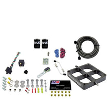 Load image into Gallery viewer, Nitrous Express Single Entry Crossbar 8500 Based Throttle Body Nitrous Kit w/No Bottle - Back View