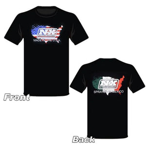 Nitrous Express Sprayed In Mexico Black T-Shirt - Small - Main Product View