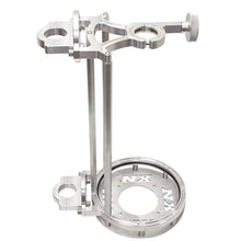 Load image into Gallery viewer, Nitrous Express Stand up Billet Bottle Bracket for 15lb Bottle (Bar Mount) - Side View