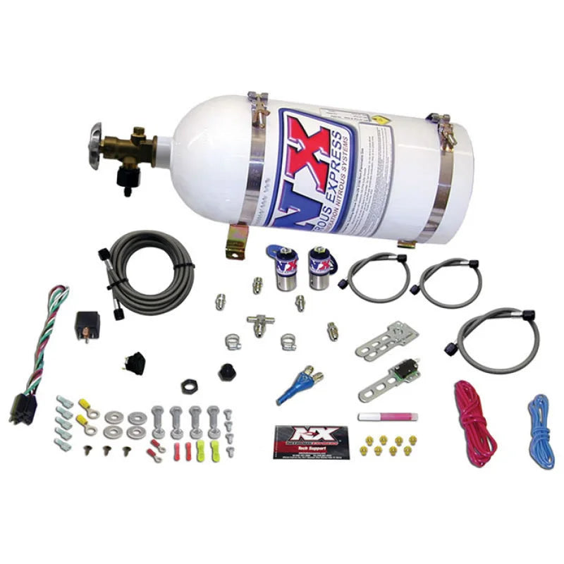 Nitrous Express Sub C Nitrous Kit (25-35-50HP) w/10lb Bottle - Main Product View