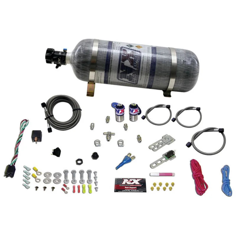 Nitrous Express Sub C Nitrous Kit (25-35-50HP) w/Composite Bottle - Main Product View