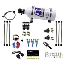 Load image into Gallery viewer, Nitrous Express Three Cyl EFI Piranha Nitrous Kit - Side View