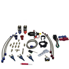 Load image into Gallery viewer, Nitrous Express Three Cyl Piranha Nitrous Kit w/o Bottle - Back View