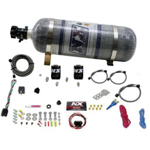 Load image into Gallery viewer, Nitrous Express Universal Fly By Wire Single Nozzle Nitrous Kit w/12lb Composite (Incl TPS Switch) - Side View