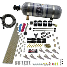 Load image into Gallery viewer, Nitrous Express Vortech Nozzle Nitrous Kit w/12lb Composite Bottle - Back View