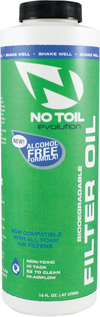 No Toil Air Filter Oil - 64 U.S. fl oz. EV118 - Side View
