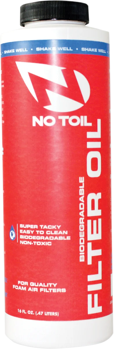 No Toil Air Filter Oil - 64 U.S. fl oz. NT218 - Side View