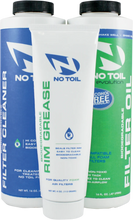 Load image into Gallery viewer, No Toil Evolution Filter Oil, Cleaner, and Rim Grease Kit EV109 - Main Product View