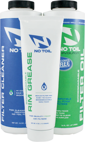 No Toil Evolution Filter Oil, Cleaner, and Rim Grease Kit EV109 - Main Product View