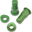 Load image into Gallery viewer, No Toil Rim Lock Nut/Spacer - Kit - Green NTRK008 - Main Product View