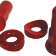Load image into Gallery viewer, No Toil Rim Lock Nut/Spacer - Kit - Red NTRK-004 - Main Product View