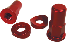 Load image into Gallery viewer, No Toil Rim Lock Nut/Spacer - Kit - Red NTRK-004 - Main Product View