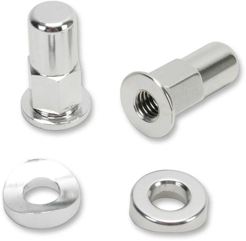 No Toil Rim Lock Nut/Spacer - Kit - Silver NTRK-001 - Main Product View