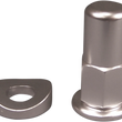 Load image into Gallery viewer, No Toil Rim Lock Nut/Spacer - Kit - Silver NTRK-001 - Side View