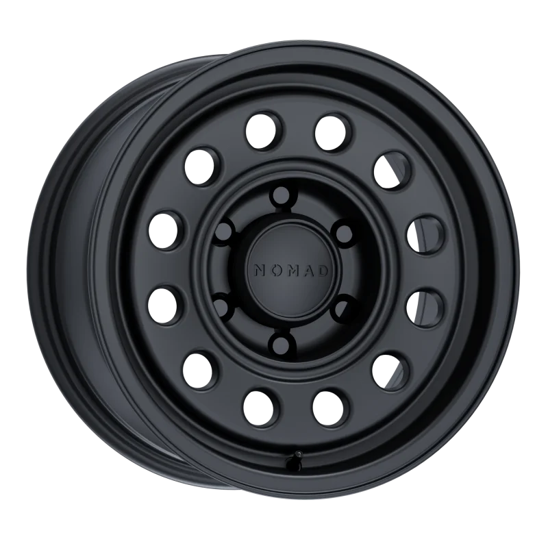Nomad N501SB Convoy 15x7in / 5x139.7 BP / -10mm Offset / 107.95mm Bore - Satin Black Wheel