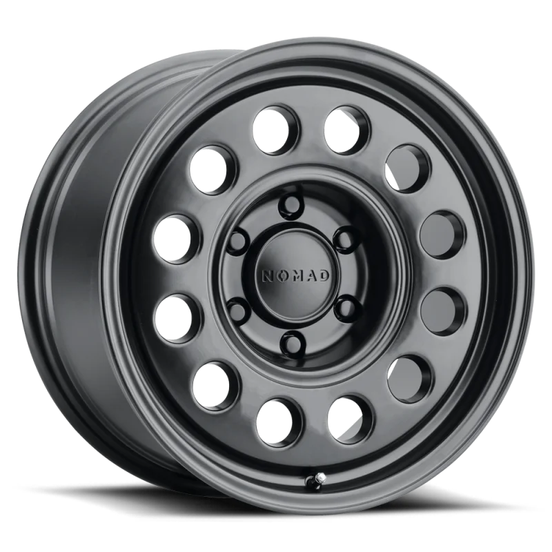 Nomad N501SB Convoy 17x8.5in / 5X150 BP / 25mm Offset / 110.5mm Bore - Satin Black