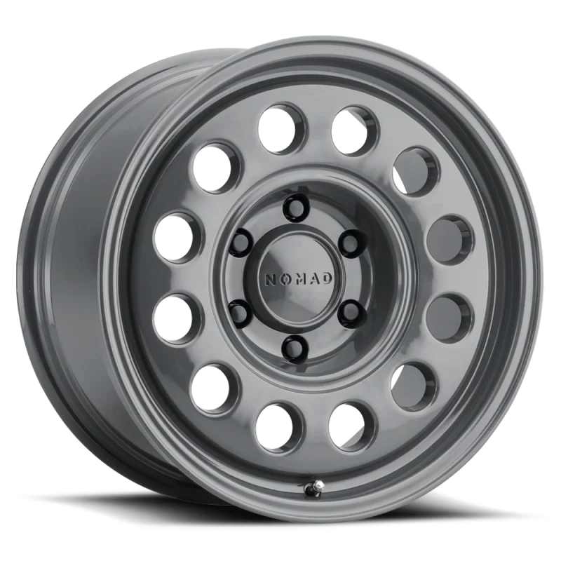 Nomad N501UG Convoy 17x8.5in / 5x150 BP / 0mm Offset / 110.3mm Bore - Gloss Grey Wheel