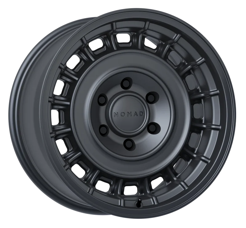 Nomad N502DU Arvo 17x8.5in / 5x127 BP / 0mm Offset / 78.1mm Bore - Dark Gunmetal Wheel