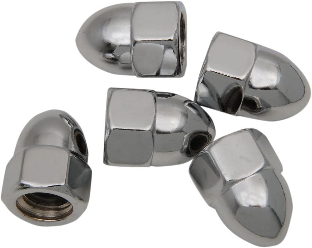 Nut - Acorn - Chrome - 1/2"-13 DragSpecialties MPB111 - Main Product View