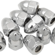 Load image into Gallery viewer, Nut - Acorn - Chrome - 1/2"-20 DragSpecialties MPB112 - Side View