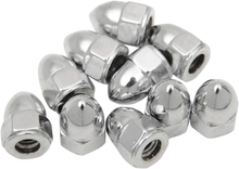 Load image into Gallery viewer, Nut - Acorn - Chrome - 1/2"-20 DragSpecialties MPB112 - Side View