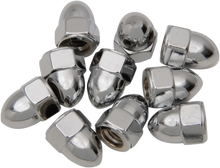 Load image into Gallery viewer, Nut - Acorn - Chrome - 1/4"-20 DragSpecialties MPB103 - Main Product View