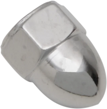 Load image into Gallery viewer, Nut - Acorn - Chrome - 1/4"-28 DragSpecialties MPB104 - Side View