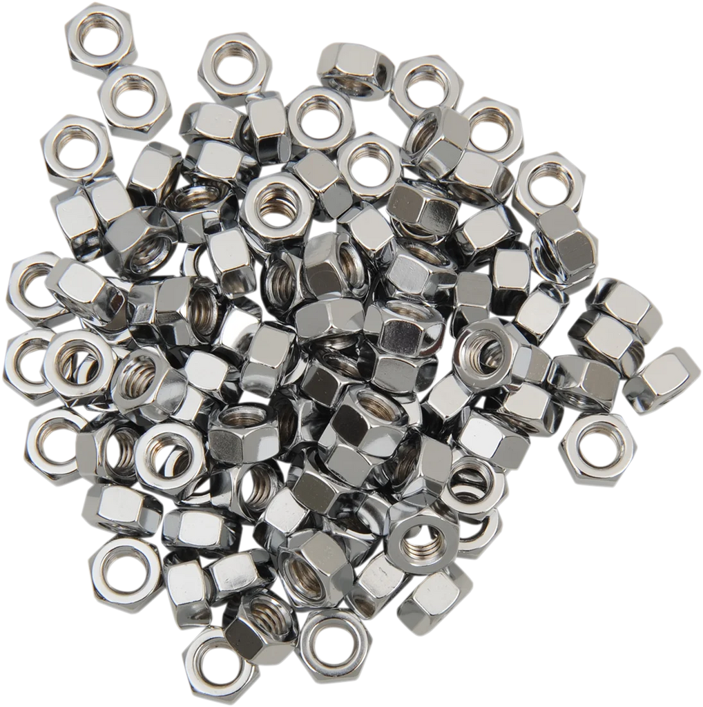 Nut - Hex - 5/16"-18 - Chrome DragSpecialties MPB169 - Main Product View