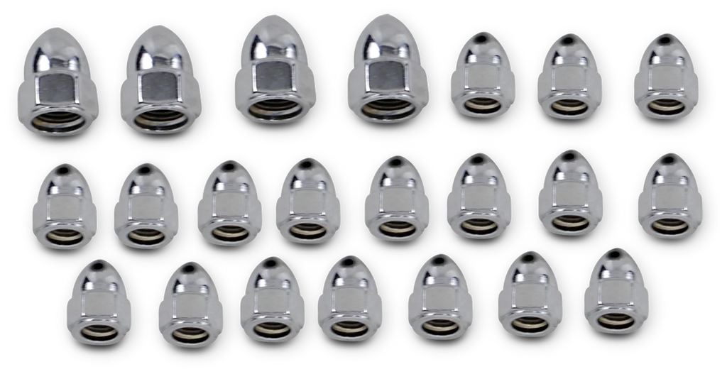 Nut Set - Acorn - Rock Box DragSpecialties MK227 - Main Product View