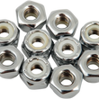 Load image into Gallery viewer, Nuts - Nylon - Chrome - 10-32 DragSpecialties MPB272 - Main Product View